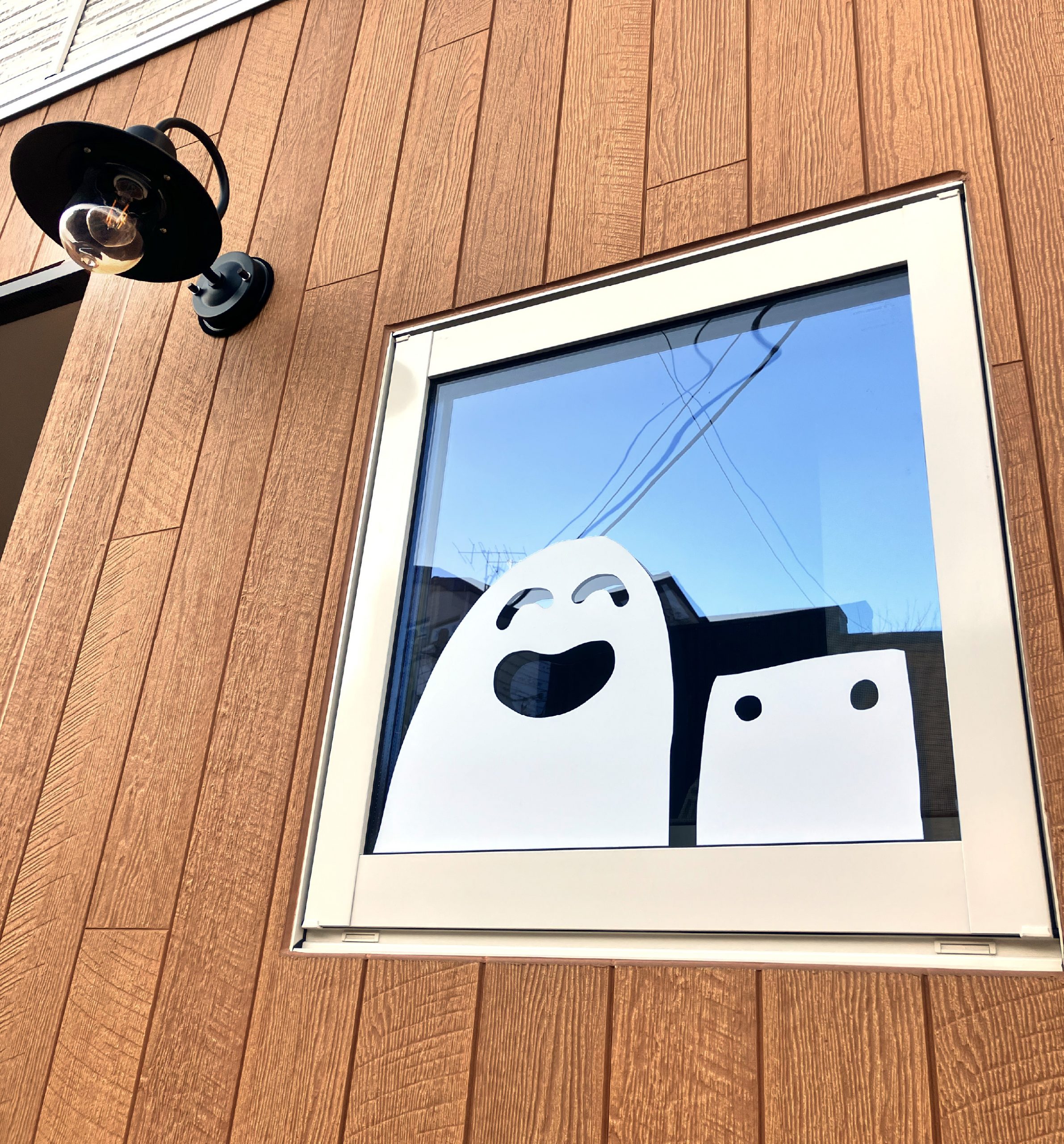 スクールのおしゃれな看板 窓 ウインドウ